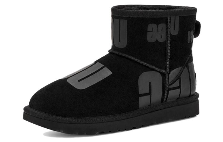 Order (W) UGG 클래식 미니 스캐터 그래픽 '블랙 그레이' 1130574-BLK