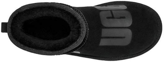 (W) UGG 클래식 미니 스캐터 그래픽 '블랙 그레이' 1130574-BLK Shop (W) UGG 클래식 미니 스캐터 그래픽 '블랙 그레이' 1130574-BLK