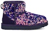Order (W) UGG クラシックミニ スパンコールブーツ (黒/青/紫) 1112515-MDL
