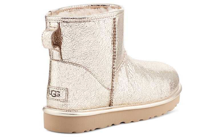 Lookbook (W) UGG クラシックミニ メタリック ライトゴールド 1125234-SGD