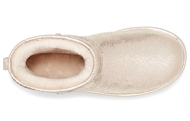 Shop (W) UGG クラシックミニ メタリック ライトゴールド 1125234-SGD