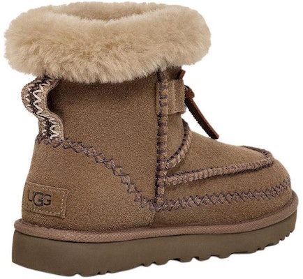 (W) UGG 經典迷你靴 羊毛雪靴 Hickory 棕色 1158251-HCK Shop (W) UGG 經典迷你靴 羊毛雪靴 Hickory 棕色 1158251-HCK