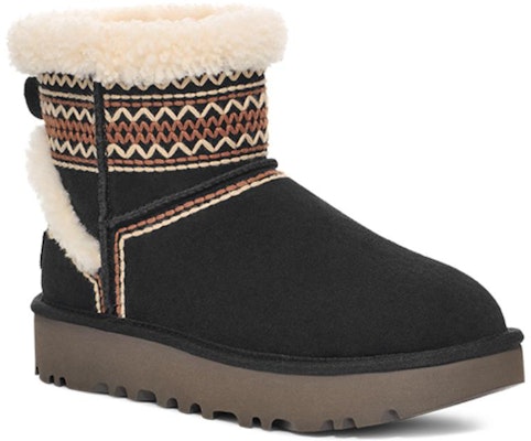 (Women) UGG Classic Mini Atherson Boot Black 1158281-BLK Order (Women) UGG Classic Mini Atherson Boot Black 1158281-BLK