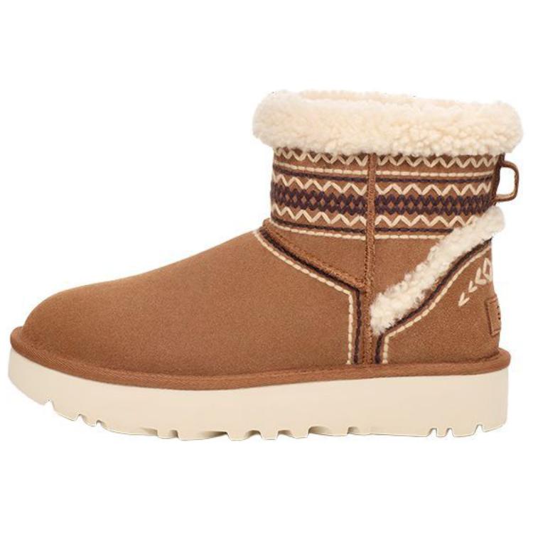 (Women) UGG Classic Mini Atherson Boot Chestnut 1158281-CHE