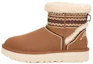 Buy (W) UGG Classic Mini Atherson Laars Chestnut 1158281-CHE