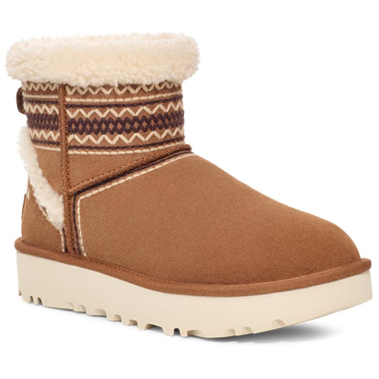 Lookbook (W) UGG Classic Mini Atherson Laars Chestnut 1158281-CHE