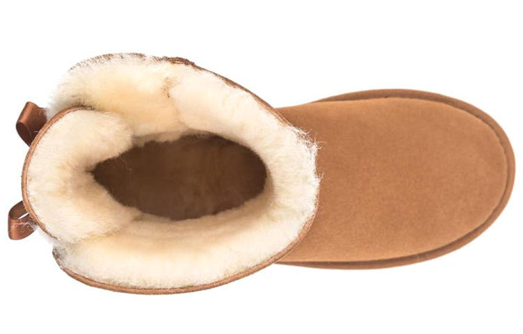 (W) UGG Classic Mini Bailey Bow Brown 圖 5