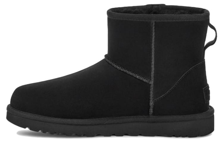 (Women) UGG Classic Mini Bailey Zip Boot 'Black' 1151230-BLK