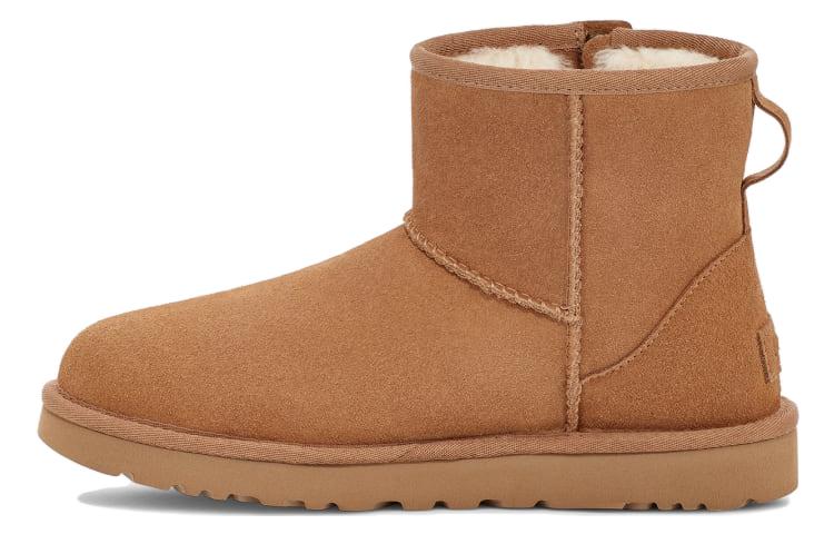 (Women) UGG Classic Mini Bailey Zip Chestnut 'LIGHT BROWN' 1151230-CHE