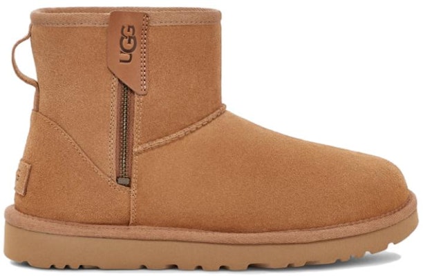 (W) UGG Classic Mini Bailey Zip Chestnut 'COKLAT MUDA' 1151230-CHE Order (W) UGG Classic Mini Bailey Zip Chestnut 'COKLAT MUDA' 1151230-CHE