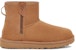 (W) UGG Classic Mini Bailey Zip Chestnut 'COKLAT MUDA' 1151230-CHE