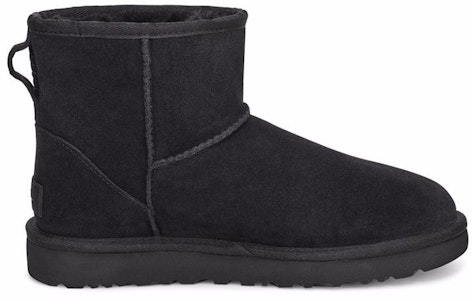 (W) UGG Classic Mini Logo Getah 'Hitam' 1108231-BLK Order (W) UGG Classic Mini Logo Getah 'Hitam' 1108231-BLK