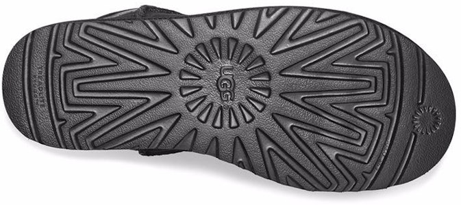 (W) UGG Classic Mini Logo Getah 'Hitam' 1108231-BLK Purchase (W) UGG Classic Mini Logo Getah 'Hitam' 1108231-BLK