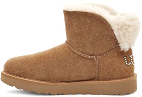 (Women) UGG Classic Bling Mini 'Chestnut Brown' 1118839-CHE (Women) UGG Classic Bling Mini 'Chestnut Brown' 1118839-CHE