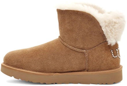 (W) UGG Classic Bling Mini 'Coklat Kastanye' 1118839-CHE Buy (W) UGG Classic Bling Mini 'Coklat Kastanye' 1118839-CHE