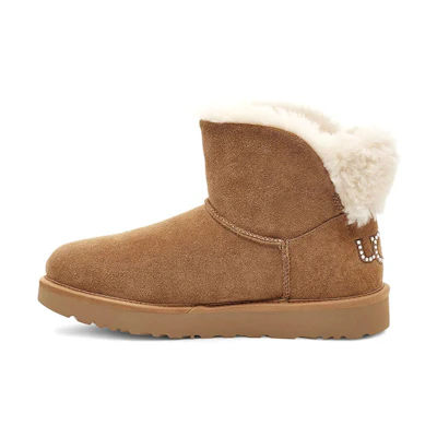 (W) UGG Classic Bling Mini 'Chestnut Brown'