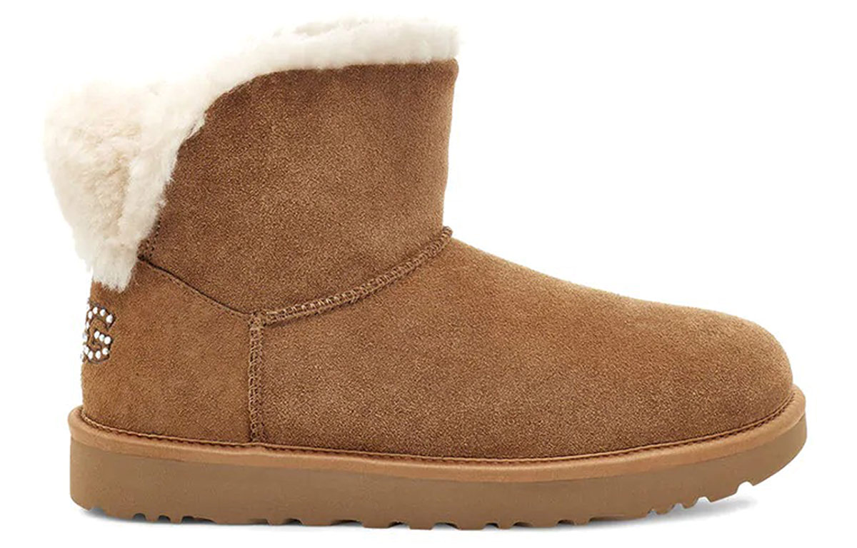Order (W) UGG Classic Bling Mini 'Coklat Kastanye' 1118839-CHE