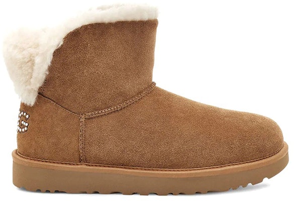 (Women) UGG Classic Bling Mini 'Chestnut Brown' 1118839-CHE Order (Women) UGG Classic Bling Mini 'Chestnut Brown' 1118839-CHE