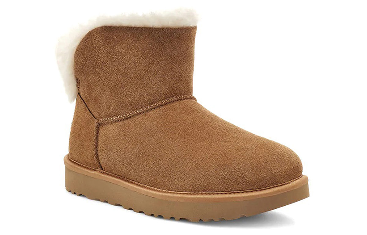 Lookbook (W) UGG Classic Bling Mini 'Coklat Kastanye' 1118839-CHE