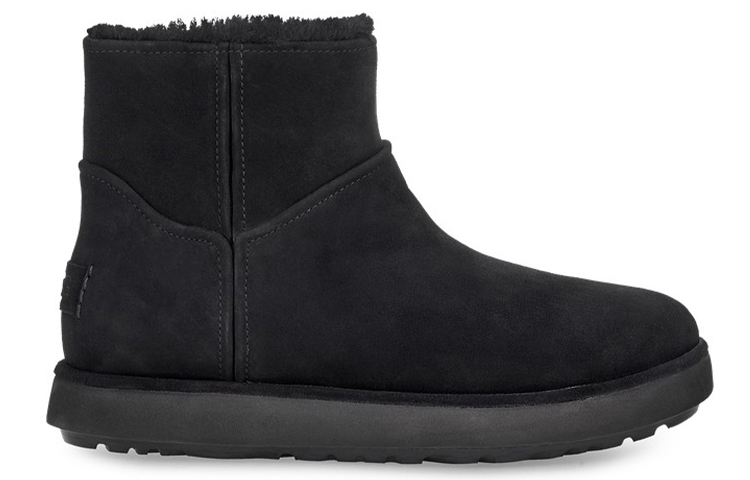Order (W) UGG Classic Mini BLVD Sepatu Salju Hitam 1108143-BLK