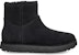 (W) UGG Classic Mini BLVD But Salji Hitam 1108143-BLK