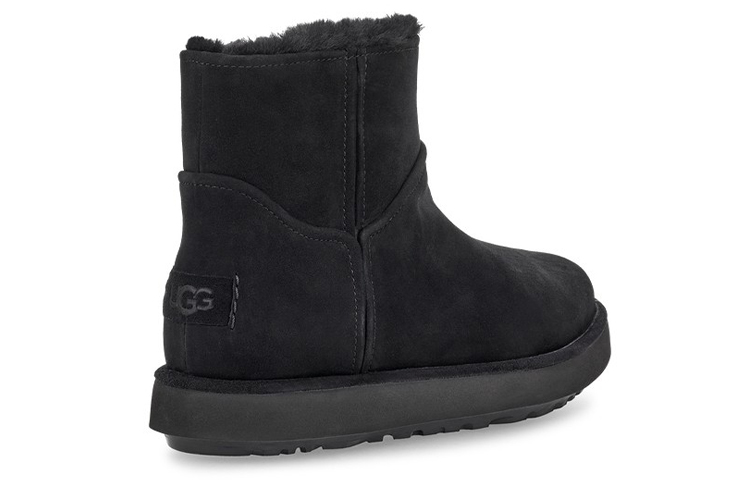 Shop (W) UGG Classic Mini BLVD Sepatu Salju Hitam 1108143-BLK