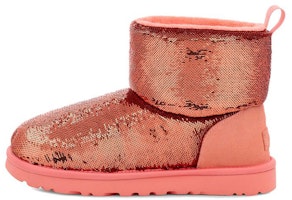 (W) UGG Classic Mini Boot Mirror Ball Rosa Estrella de Mar 1151291-SHPN Buy (W) UGG Classic Mini Boot Mirror Ball Rosa Estrella de Mar 1151291-SHPN