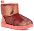 Order (W) UGG Classic Mini Boot Mirror Ball Bintang Pink 1151291-SHPN