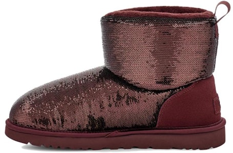 (W) UGG Classic Mini Boot Mirror Ball Wild Grape Sepatu Boots Ungu 1151291-WGRP Buy (W) UGG Classic Mini Boot Mirror Ball Wild Grape Sepatu Boots Ungu 1151291-WGRP