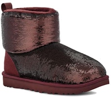 (W) UGG Clásica Mini Botas Mirror Ball Uva Salvaje 1151291-WGRP Lookbook (W) UGG Clásica Mini Botas Mirror Ball Uva Salvaje 1151291-WGRP