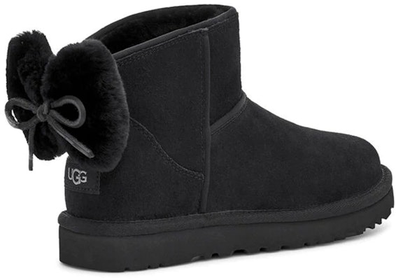 (W) UGG クラシックミニボウ (ブラック) 1116099-BLK Shop (W) UGG クラシックミニボウ (ブラック) 1116099-BLK