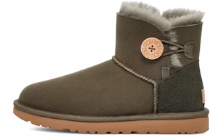 (Women) UGG Mini Bailey Button II 1016422-FRSN (Women) UGG Mini Bailey Button II 1016422-FRSN