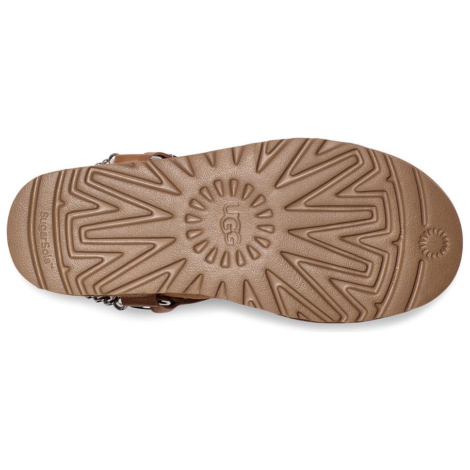 Purchase UGG 翻毛皮 圓頭套穿 短筒 雪地靴 女式 栗色