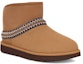 Order (Women) UGG Classic Mini Crescent Boots Chestnut 1158262-CHE
