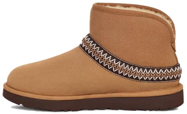 (W) UGG Classic Mini 新月靴 栗色 1158262-CHE Lookbook (W) UGG Classic Mini 新月靴 栗色 1158262-CHE