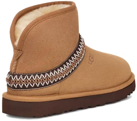 (Women) UGG Classic Mini Crescent Boots Chestnut 1158262-CHE Lookbook (Women) UGG Classic Mini Crescent Boots Chestnut 1158262-CHE