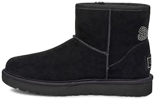 (Women) UGG Classic Mini Crystal 'Black' 1111790-BLK (Women) UGG Classic Mini Crystal 'Black' 1111790-BLK