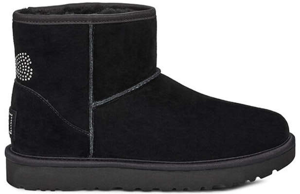 (W) UGG クラシックミニ クリスタル ブラック 1111790-BLK Order (W) UGG クラシックミニ クリスタル ブラック 1111790-BLK