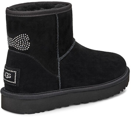 (Women) UGG Classic Mini Crystal 'Black' 1111790-BLK Shop (Women) UGG Classic Mini Crystal 'Black' 1111790-BLK