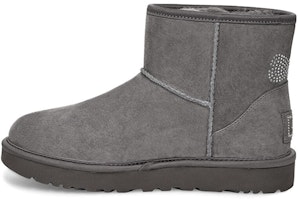 UGG經典迷你水晶雪地靴 女鞋 灰色 Buy UGG經典迷你水晶雪地靴 女鞋 灰色