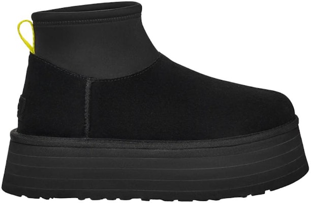 (Women) UGG Classic Mini Dipper 'Black' 1168170-BLK Order (Women) UGG Classic Mini Dipper 'Black' 1168170-BLK