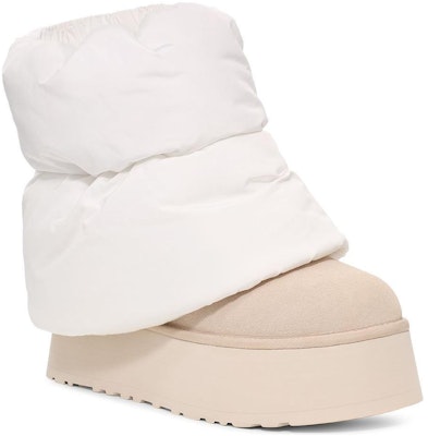 (Women) UGG Classic Mini Dipper Puffer 'White Ceramic' 1158275-WCRM Lookbook (Women) UGG Classic Mini Dipper Puffer 'White Ceramic' 1158275-WCRM
