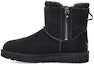 Buy (W) UGG Klasik Mini Zip Berkembar 1118853-BLK