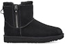 Order (W) UGG Klasik Mini Zip Berkembar 1118853-BLK