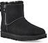 Lookbook (W) UGG Klasik Mini Zip Berkembar 1118853-BLK