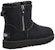 (W) UGG Klasik Mini Zip Berkembar 1118853-BLK