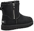 Shop (W) UGG Klasik Mini Zip Berkembar 1118853-BLK
