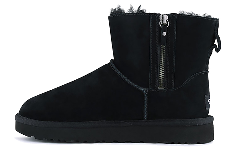 Buy (W) Botas de Nieve Negras UGG Classic Mini con Doble Cremallera 1018849-BLK