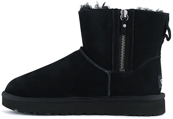 (W) Botas de Nieve Negras UGG Classic Mini con Doble Cremallera 1018849-BLK Buy (W) Botas de Nieve Negras UGG Classic Mini con Doble Cremallera 1018849-BLK
