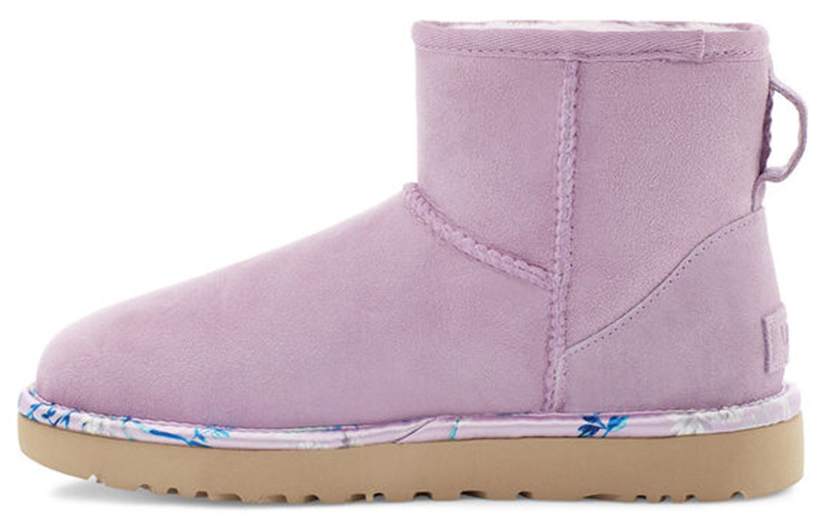 Buy (W) UGG クラシックミニ 花柄 ピンクレッド 1111093-CATR